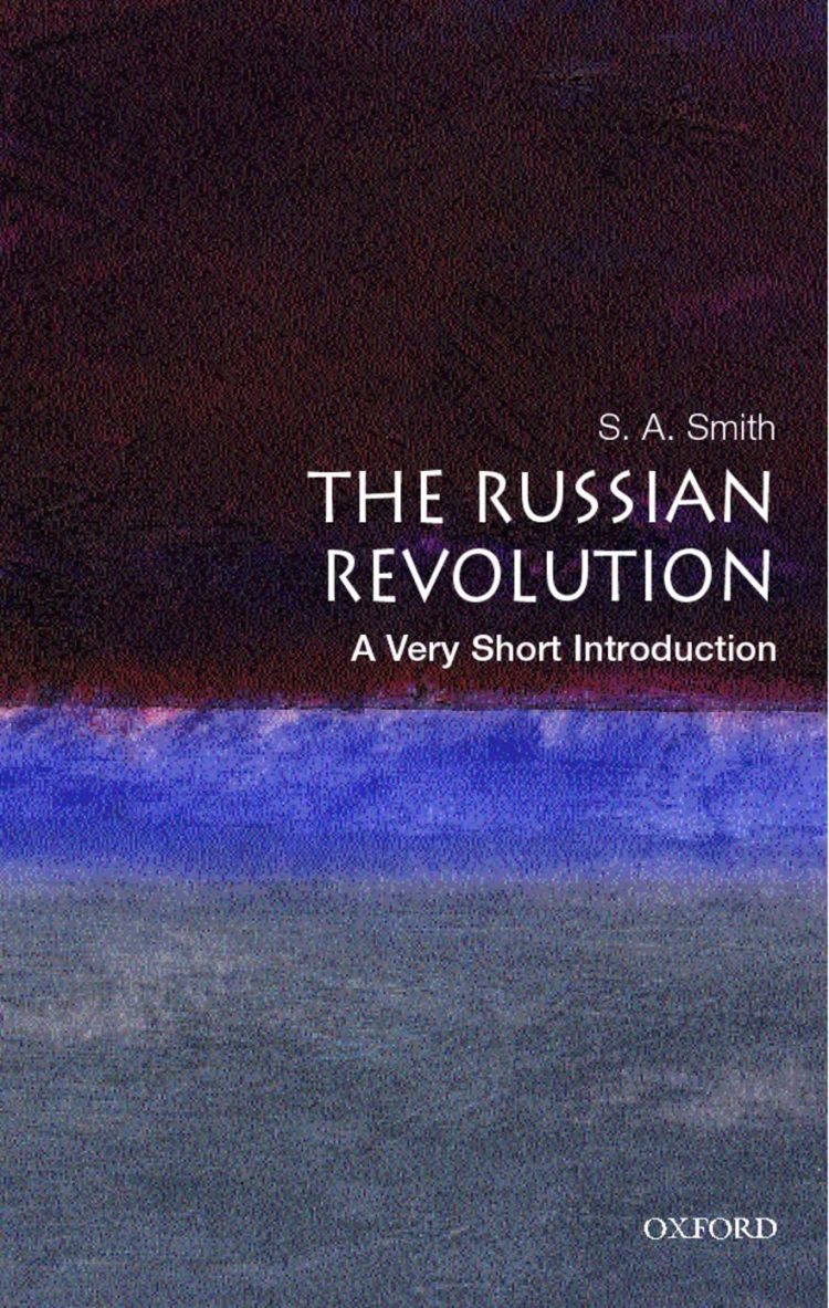 Book cover for The Russian Revolution: A Very Short Introduction.