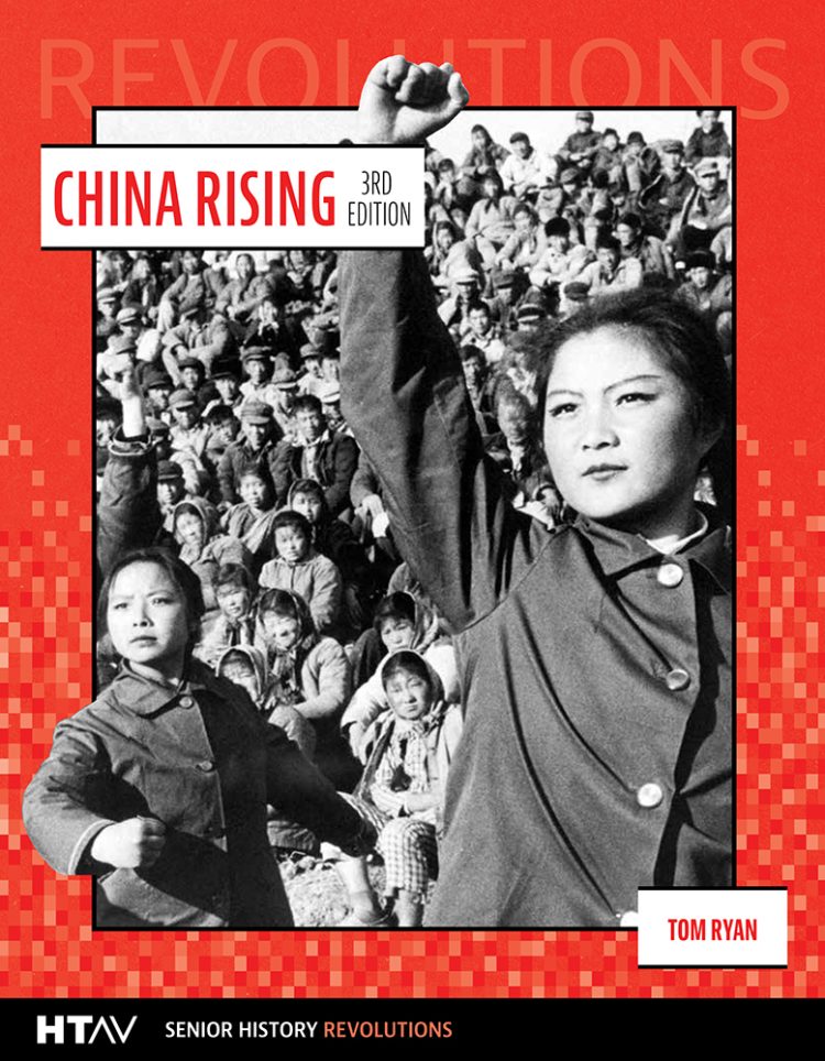 Book cover for China Rising 3rd edition