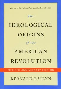 Book cover for The Ideological Origins of the American Revolution.